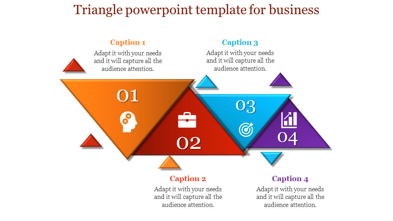 triangle powerpoint template-Triangle powerpoint template for business